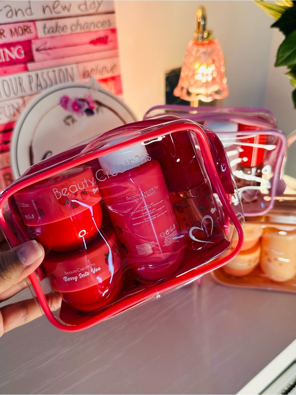 Strawberry Beauty Creations Mini Skincare Set